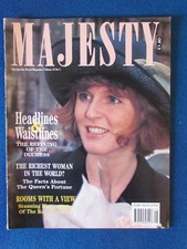 Majesty magazine may for sale  DAWLISH