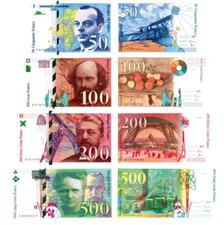 Französische francs french gebraucht kaufen  Darmstadt