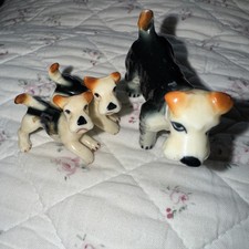 Vintage porcelain dogs for sale  STIRLING