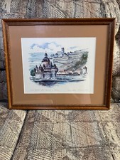 Vintage signed print for sale  New Millport