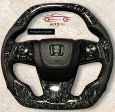 Volante de fibra de carbono forjado Honda Civic 10ª geração 2016-2022. comprar usado  Enviando para Brazil