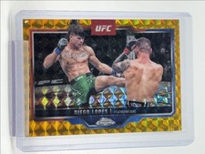 REFRATOR GEOMÉTRICO DIEGO LOPES 2025 TOPPS CROMO UFC OURO /50 Q3694 comprar usado  Enviando para Brazil