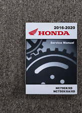 Manual de serviço de motocicleta 2017 Honda NC700X NC700XD NC750X NC750XA NC750XD comprar usado  Enviando para Brazil