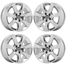 17" Cadillac ATS Sedan rodas cromadas brilhantes aros conjunto de fábrica fabricante de equipamento original 4702 TROCA, usado comprar usado  Enviando para Brazil