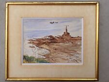 Tableau aquarelle signée d'occasion Tableau aquarelle signée d'occasion  Paris XV