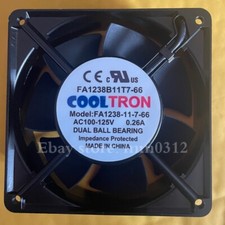 Ventilador CA COOLTRON FA1238B11T7-66 AC100-125V 0.26A estrutura de alumínio comprar usado  Enviando para Brazil