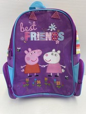 Mochila Peppa Pig Best Friends pré-escolar jardim de infância bolsa multi zíper oficial. comprar usado Mochila Peppa Pig Best Friends pré-escolar jardim de infância bolsa multi zíper oficial. comprar usado  Enviando para Brazil