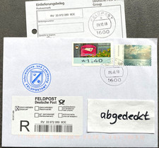 Bundeswehr feldpost 1600 gebraucht kaufen  Winsen (Aller)