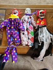 3pc clown dolls for sale  REDHILL