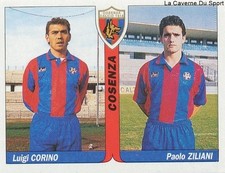 406 CORINO - ZILIANI # ITALIA COSENZA STICKER TUTTO CALCIO 1995 SL comprar usado  Enviando para Brazil