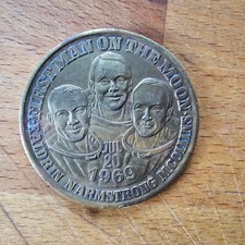 Medaille mondlandung usa gebraucht kaufen  Baiersbronn
