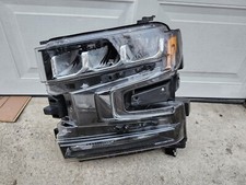 2019-2022 CONJUNTO DE FAROL CHEVY SILVERADO 1500 COM LED DRIVER ESQUERDO comprar usado  Enviando para Brazil