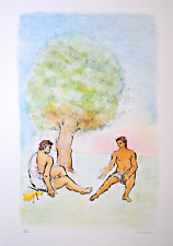 Francesco messina litografia usato  Matera