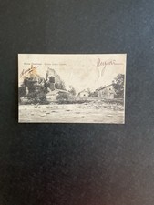 Cartolina rocca canavese usato  Fano