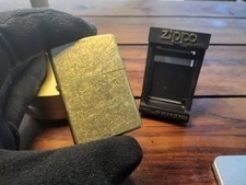 Zippo feuerzeug regular gebraucht kaufen  Hamburg