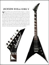 1980 Jackson KVX10 King V guitarra elétrica 8 x 11 pin-up artigo de história comprar usado  Enviando para Brazil