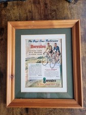 Framed old advertisment for sale  NORWICH