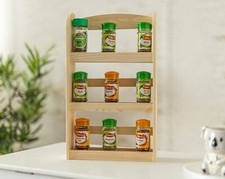 Wooden spice rack for sale  BROXBURN