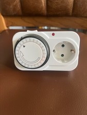 Mechanische zeitschaltuhr wei� gebraucht kaufen  Düsseldorf