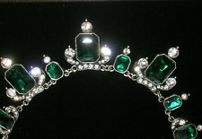 vintage emerald necklace for sale  UK