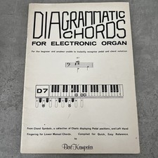 Diagrammatic Chords for Electronic Organ Bert Kempster Rare, usado comprar usado  Enviando para Brazil