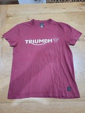 Triumph shirt small for sale  EXETER
