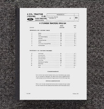 Tractor parts manual for sale  Addison