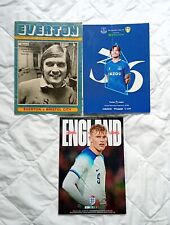 Everton football programmes for sale  WIRRAL