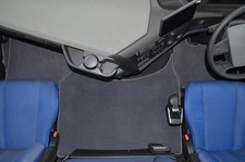 Usado, CONJUNTO DE TAPETES DE ASSOALHO DE VELUDO - AJUSTE VOLVO FH4, FH5 [ASSENTO DUPLO DE AR] - CINZA comprar usado  Enviando para Brazil