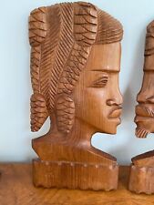 Vintage pair wooden for sale  HARROGATE