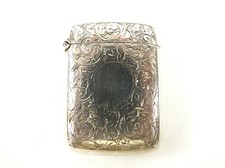Antique silver vesta for sale  NEWMARKET
