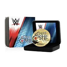 Medalha Moeda Oficial WWE Cash at the Castle Super Size Gold Luxe Edition 2024 comprar usado  Enviando para Brazil