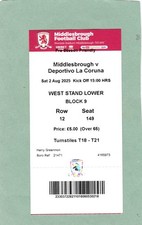 Middlesbrough deportivo coruna for sale  MIDDLESBROUGH