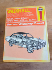 Vauxhall magnum workshop for sale Vauxhall magnum workshop for sale  GREAT YARMOUTH