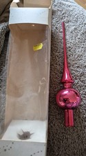 Vintage glass christmas for sale  BLACKPOOL