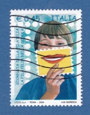 Italia 2004 filatelia usato  Roma