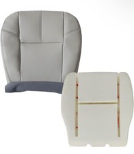Usado, Driver Side Bottom Leather Seat & Foam Cushion Cover Gray Compatible with Chevy  comprar usado  Enviando para Brazil