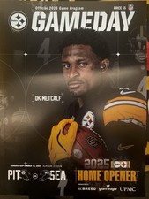 Gameday programs 2025 for sale  Pittsburgh