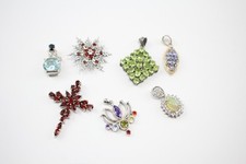 Sterling silver gemstone for sale  LEEDS