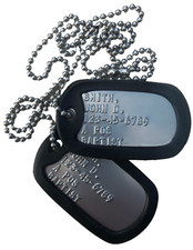 Real embossed military for sale  Scottsville