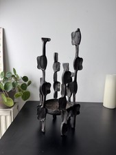 Eisen kerzenhalter kerzenstän gebraucht kaufen  Düsseldorf