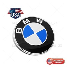 1999-2021 BMW tampa do porta-malas emblema redondo logotipo emblema 74mm substituição comprar usado  Enviando para Brazil