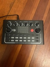 Usado, Placa de som transmissão ao vivo mixer de áudio fone de ouvido webcast placa de som externa comprar usado  Enviando para Brazil