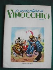 Avventure pinocchio editrice usato  Italia
