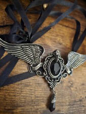 Gothic halskette rabe gebraucht kaufen  Singen (Hohentwiel)