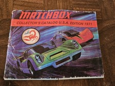 Catálogo de coches modelo diecast Matchbox Collectors 1971 - cubierta suelta segunda mano  Embacar hacia Mexico
