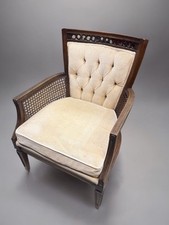 Cream tufted cane for sale  Canton