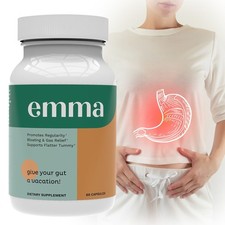 Emma - Oczyszczanie jelita grubego i detoks - z berberyną, resweratrolem, kwercetyną, czosnkiem na sprzedaż  Wysyłka do Poland