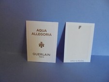 Guerlain carte publicitaire d'occasion  Paris XIV
