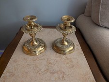 Pair fancy brass for sale  Durham